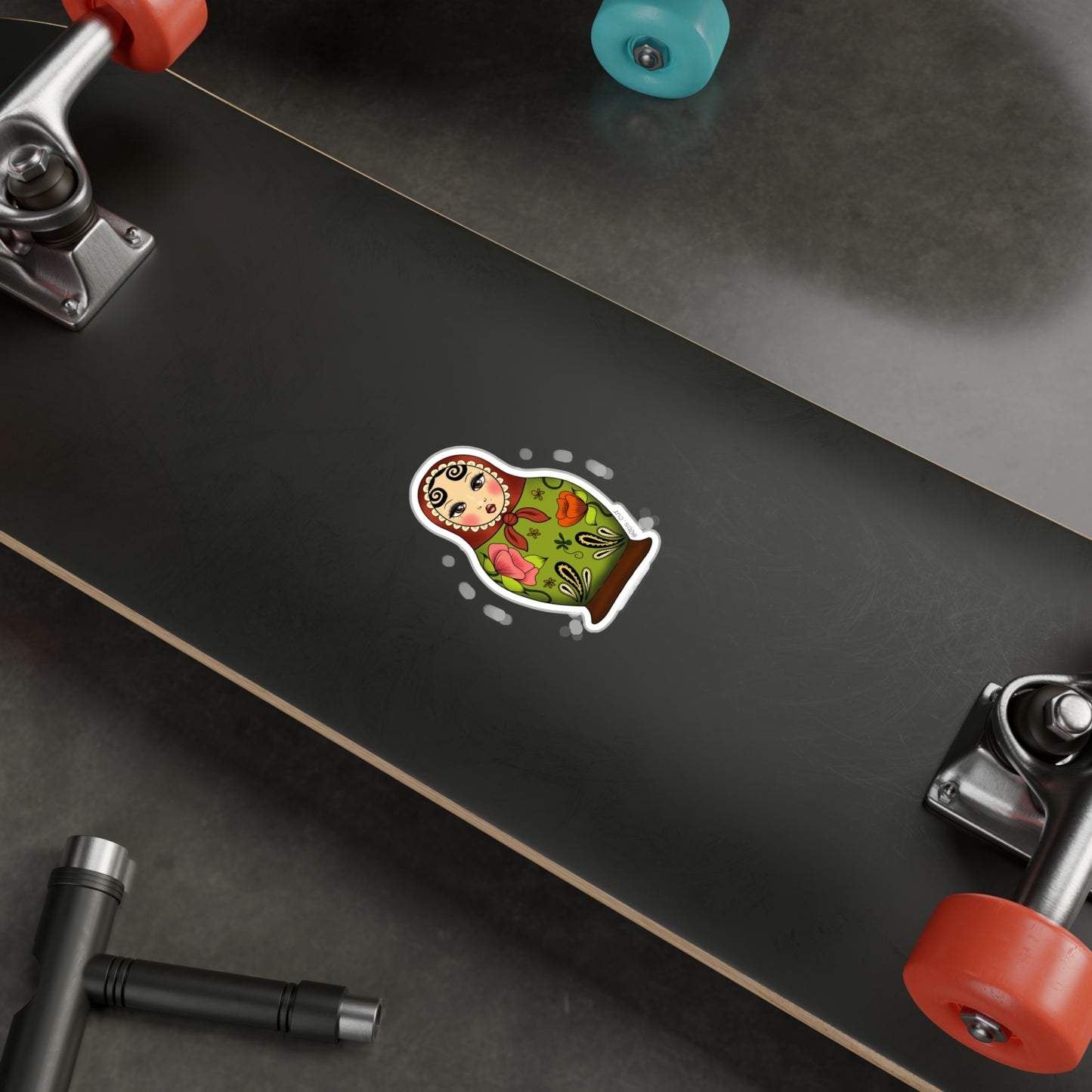 wallflower doll sticker