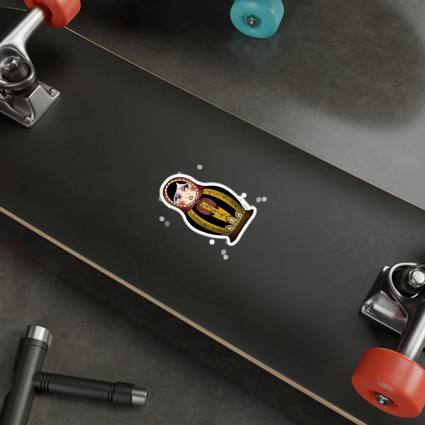 nesting doll sticker