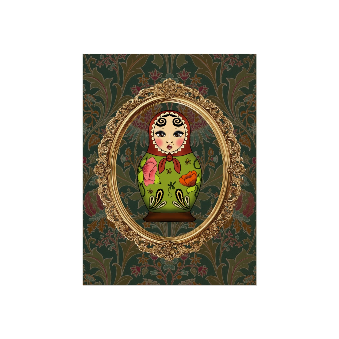 wallflower doll print