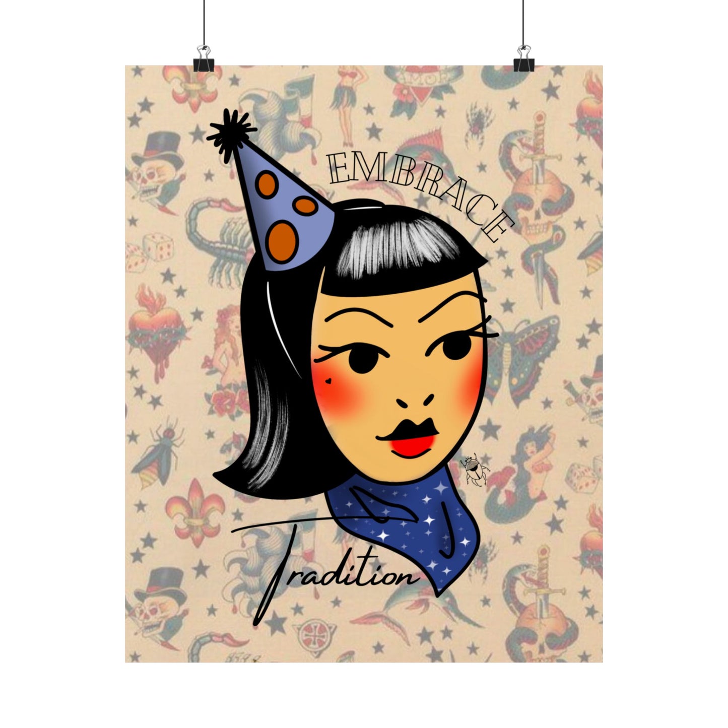Embrace Trad Print