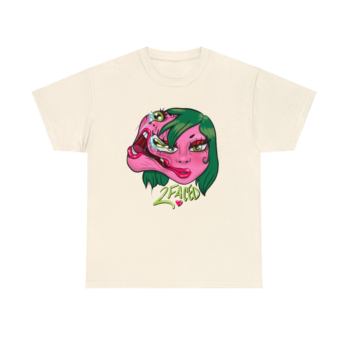 2 face tee