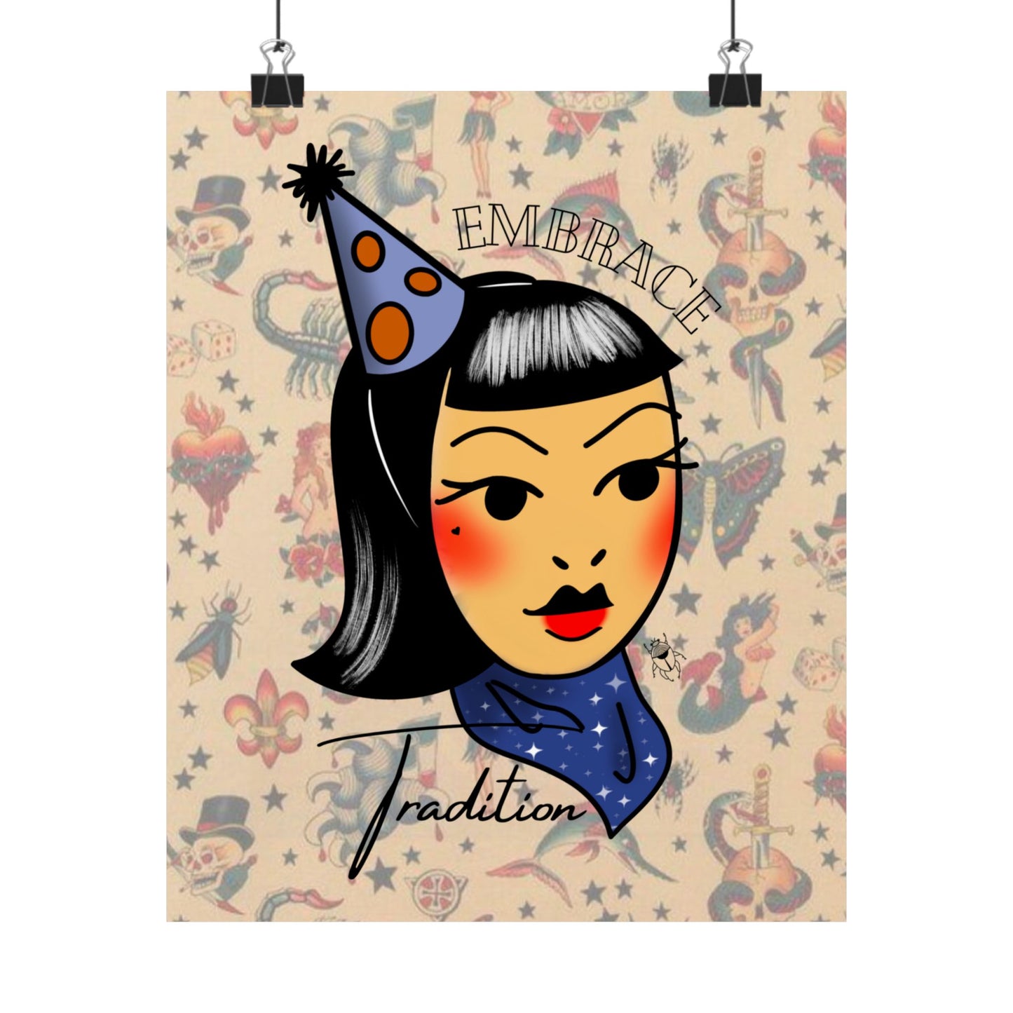 Embrace Trad Print