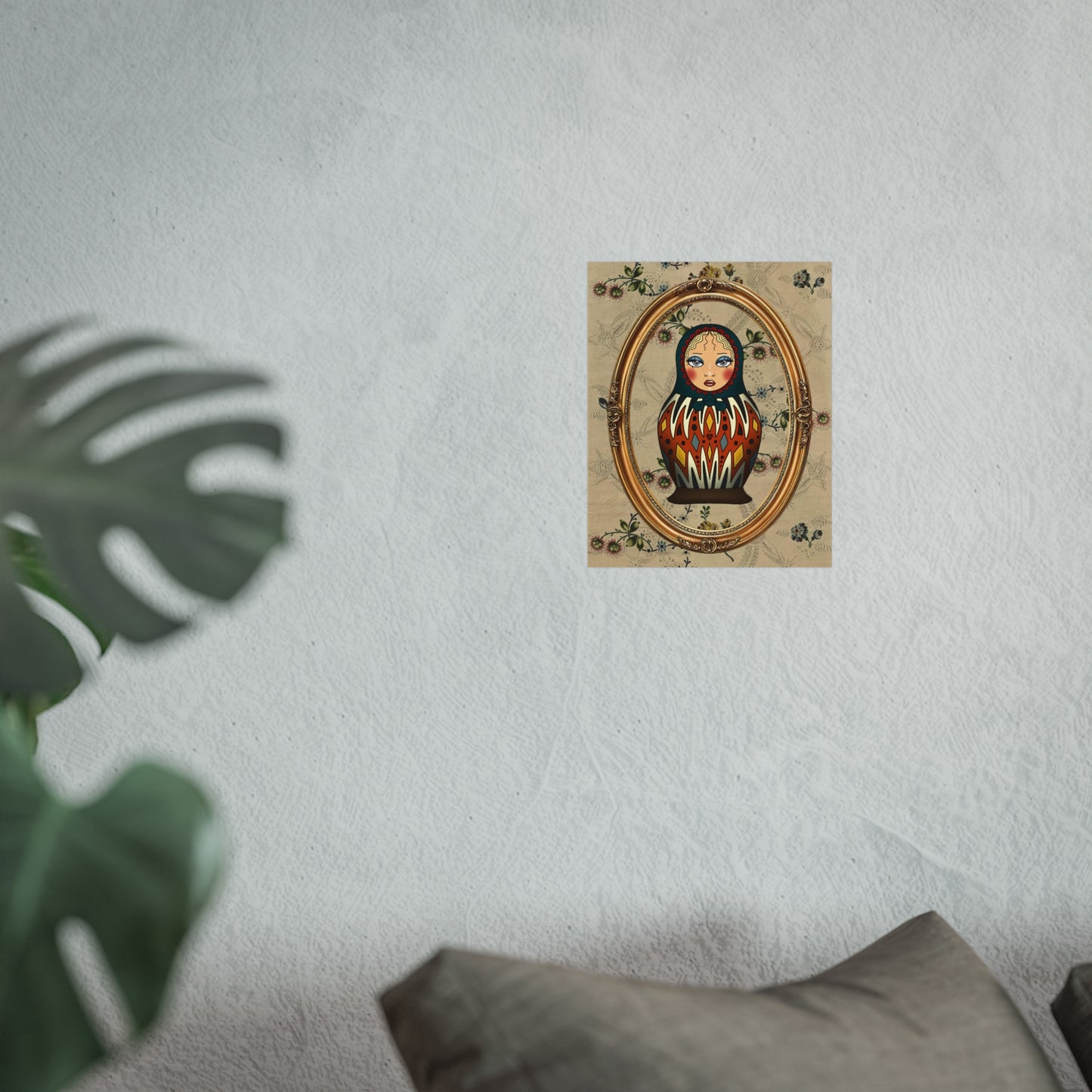 matryoshka doll print