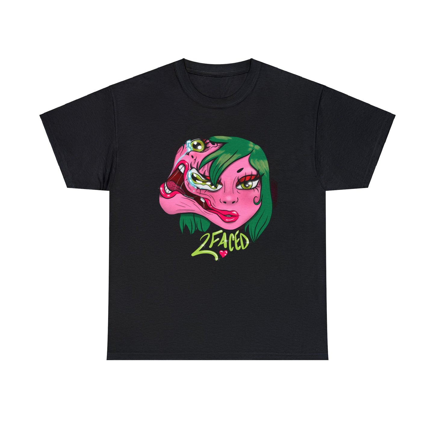 2 face tee