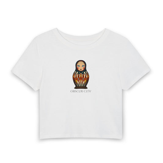 matryoshka doll baby tee