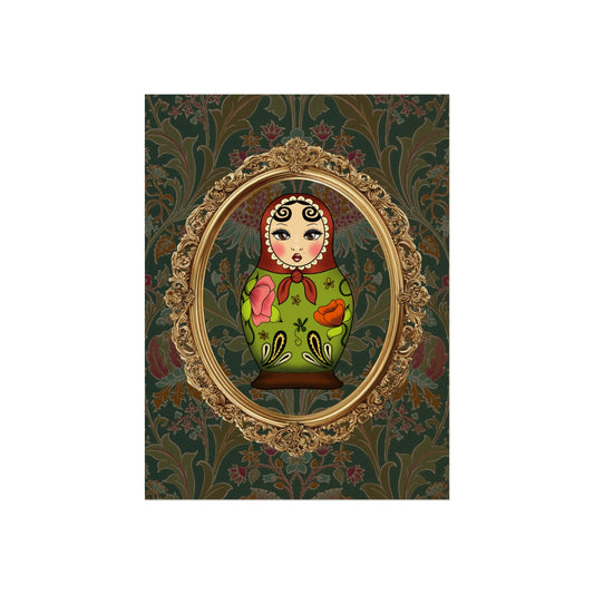 wallflower doll print