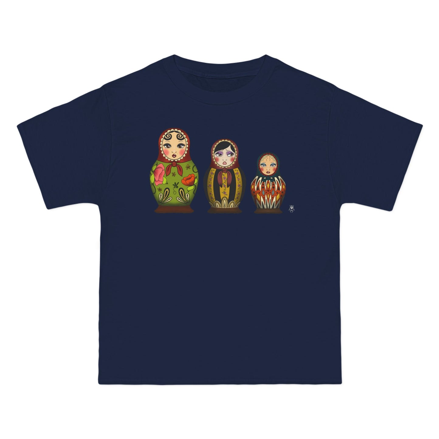 3 in a row doll tee