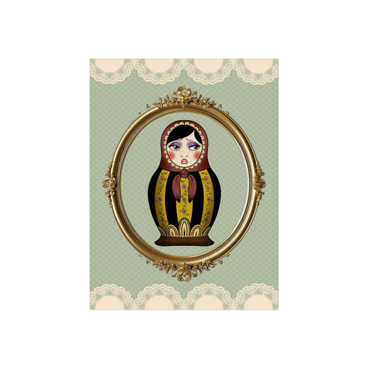 nesting doll print
