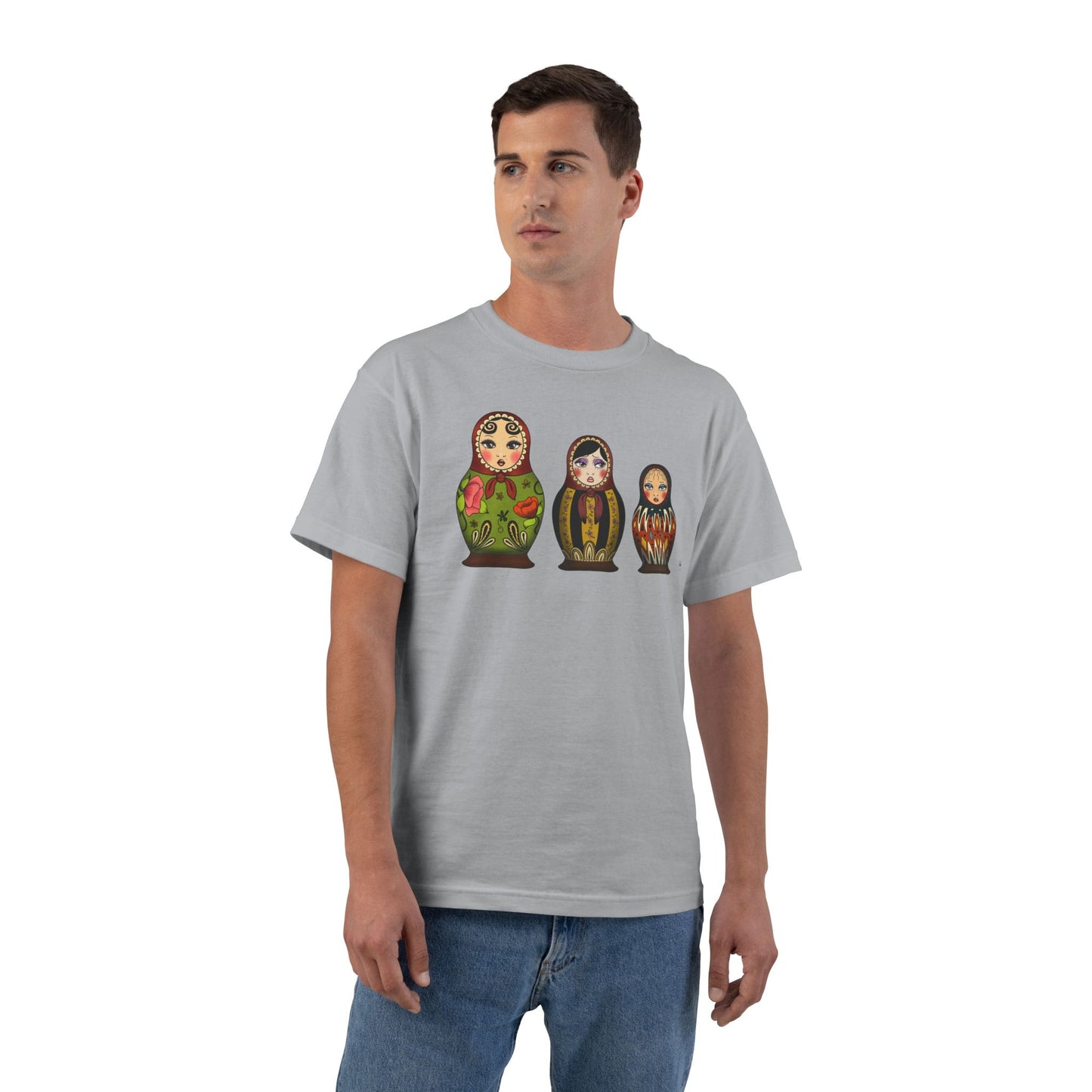 3 in a row doll tee