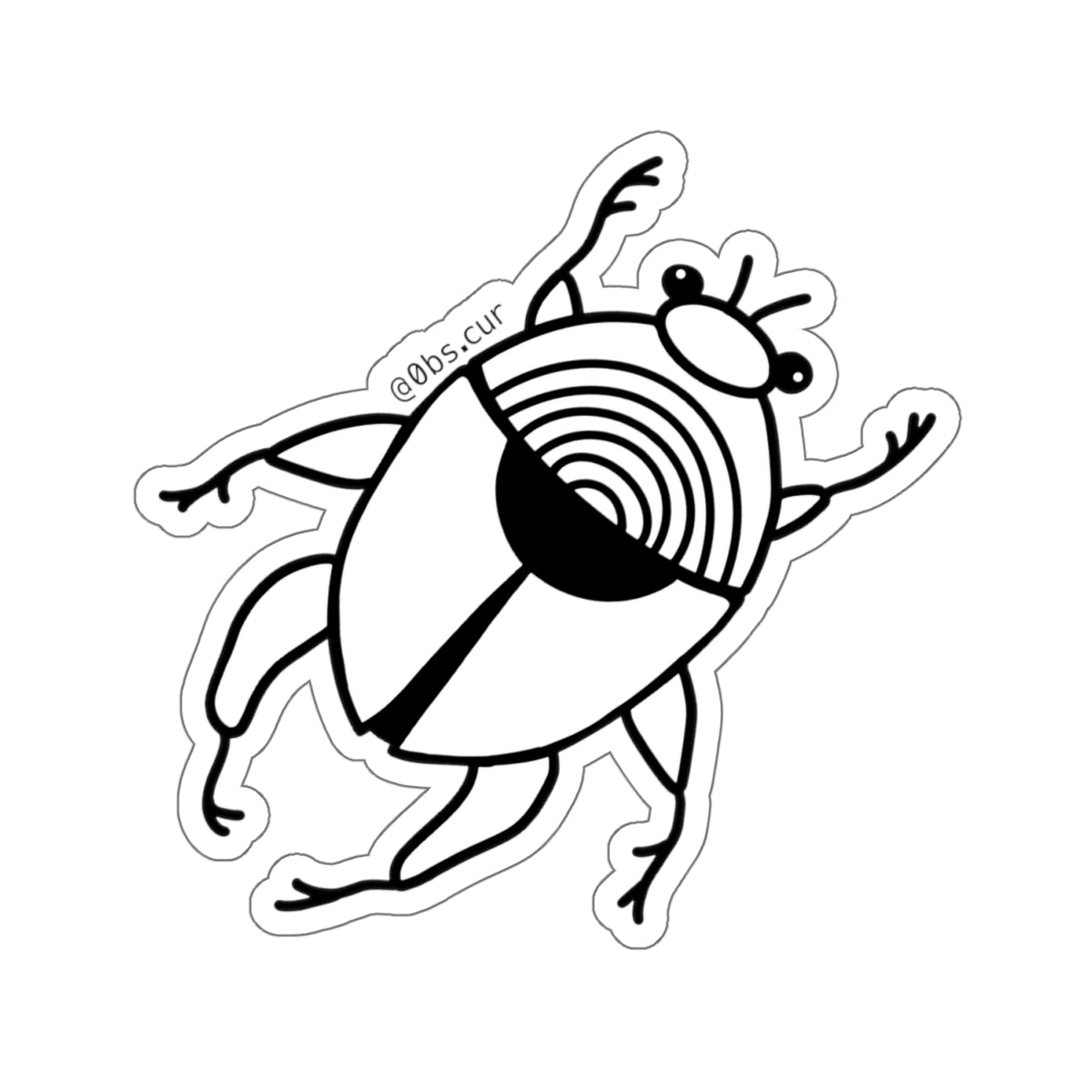 beetle sticker