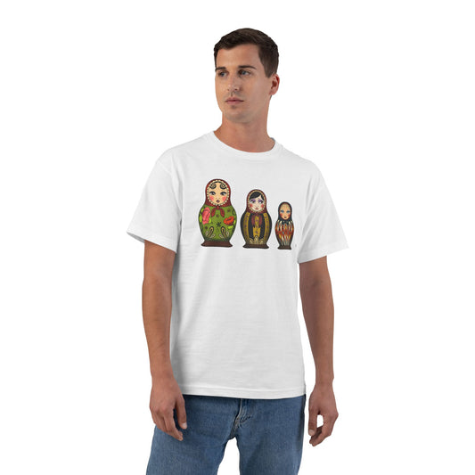 3 in a row doll tee