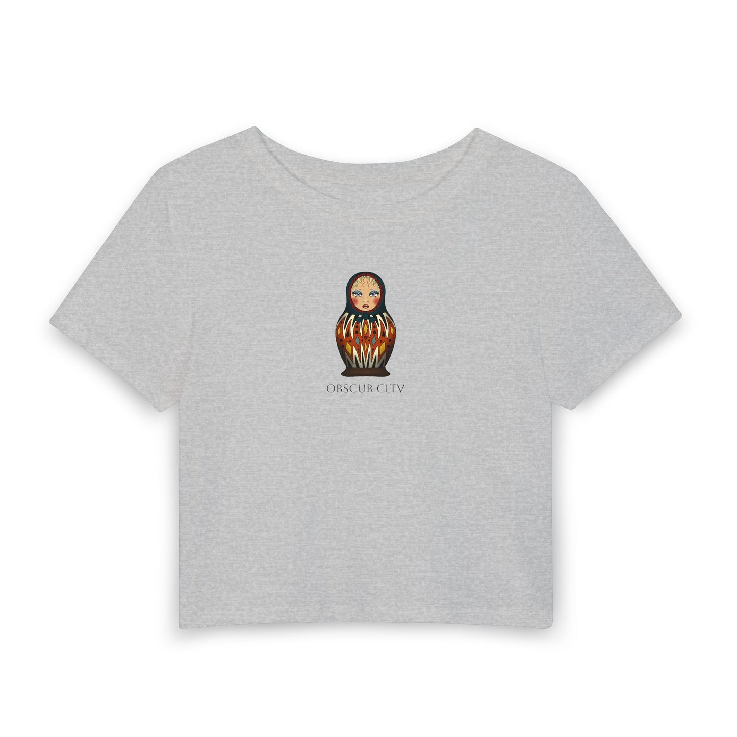 matryoshka doll baby tee