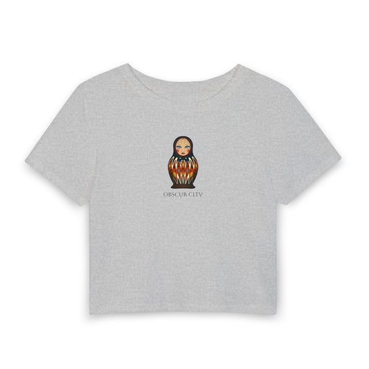 matryoshka doll baby tee
