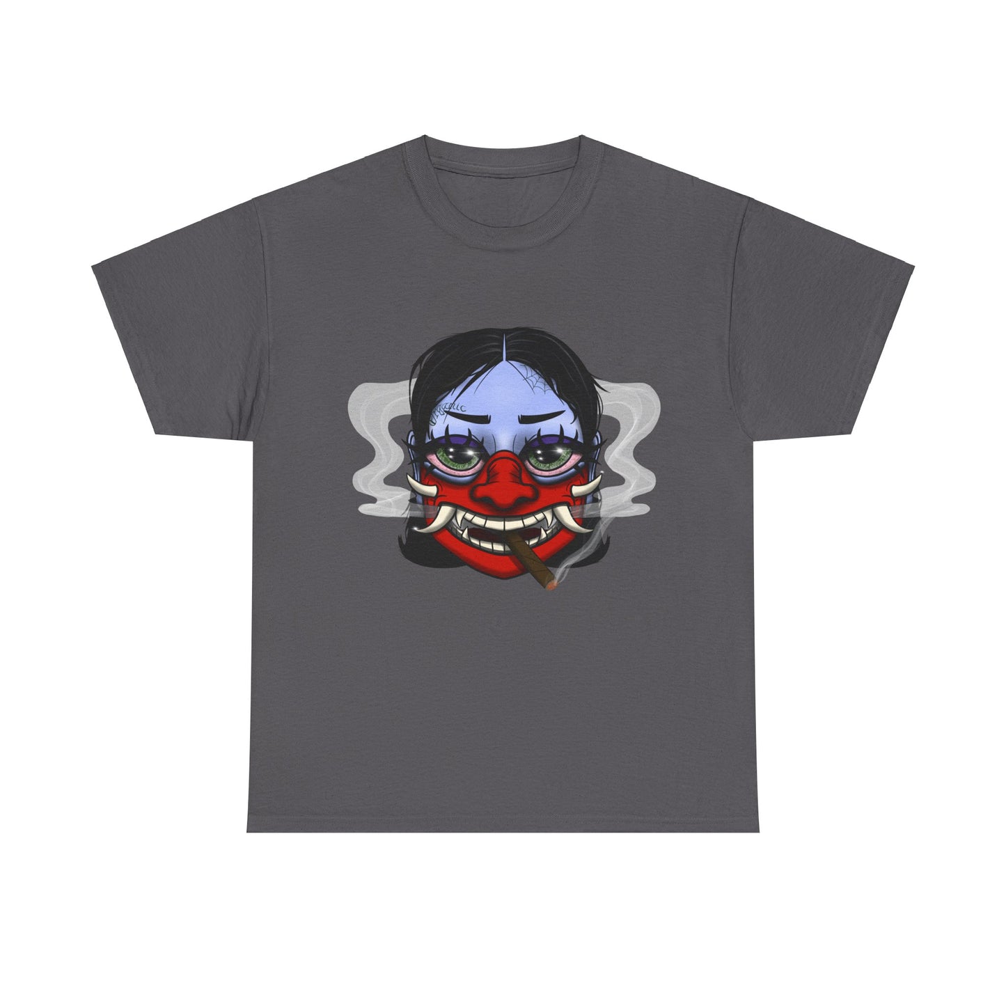 Smokīng Hannya Tee