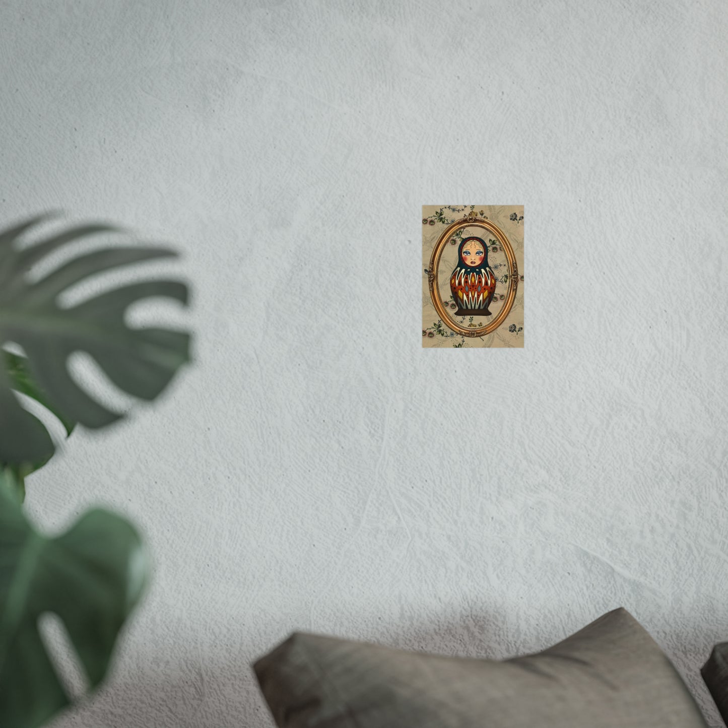 matryoshka doll print