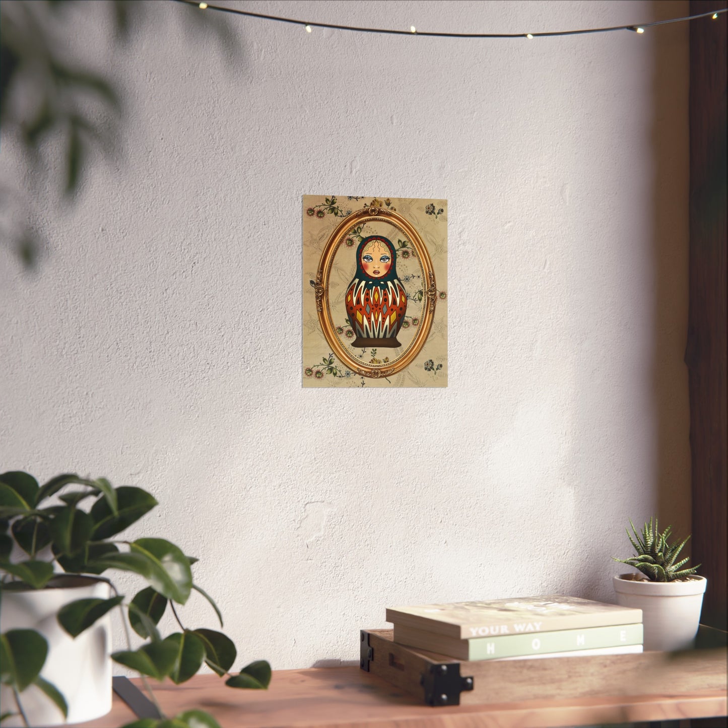 matryoshka doll print