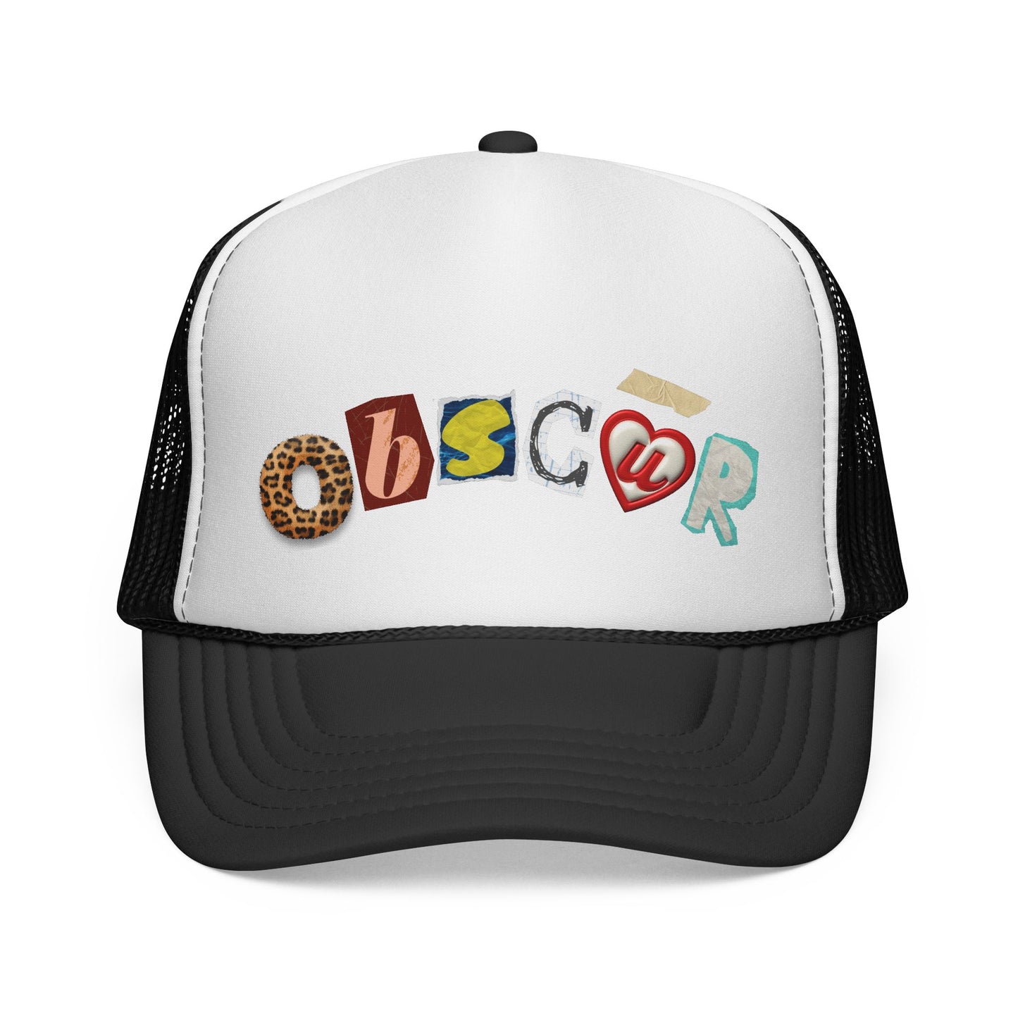 scrapbook trucker hat