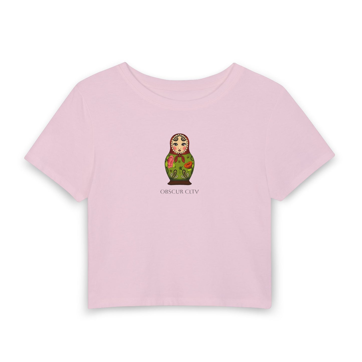 wallflower doll baby tee