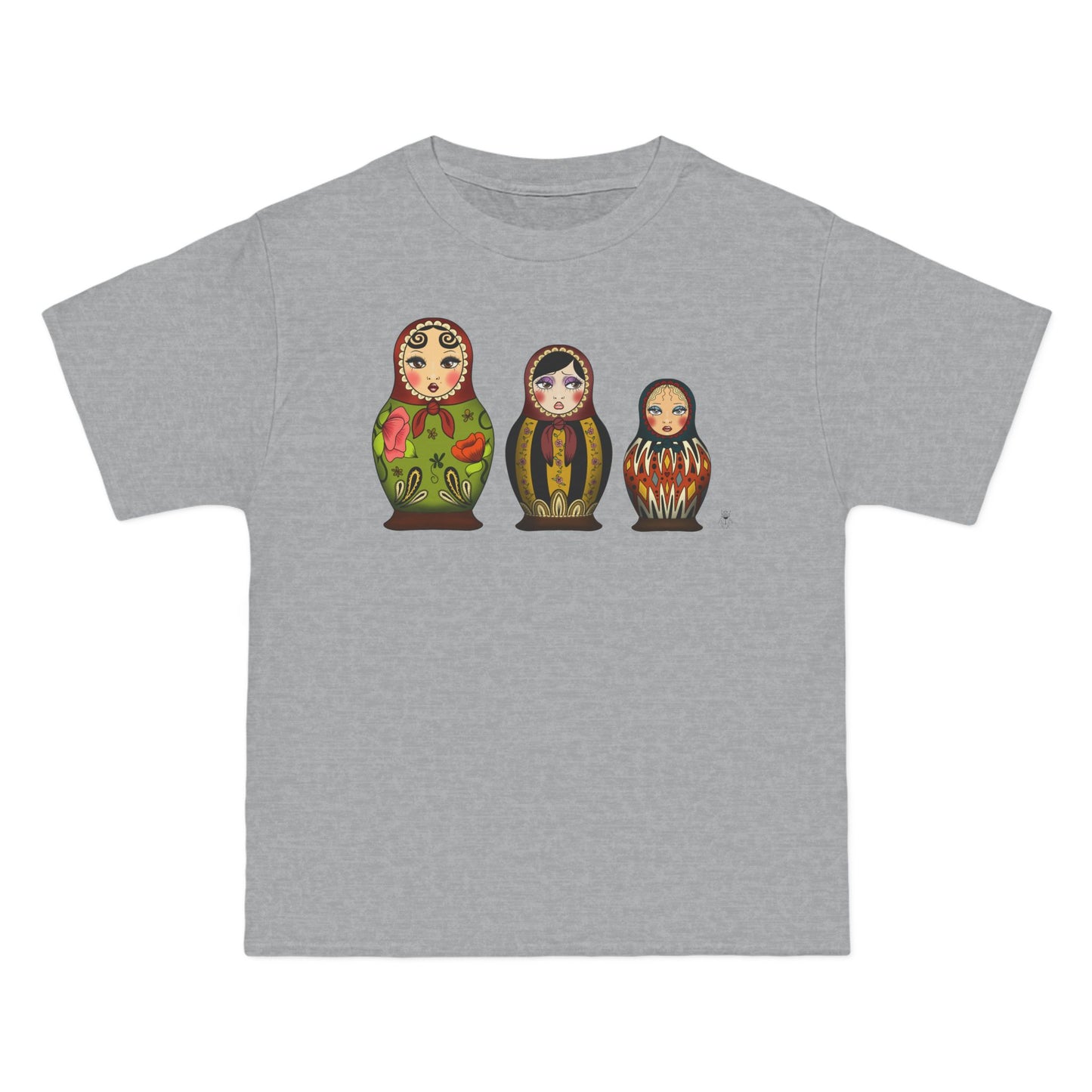 3 in a row doll tee