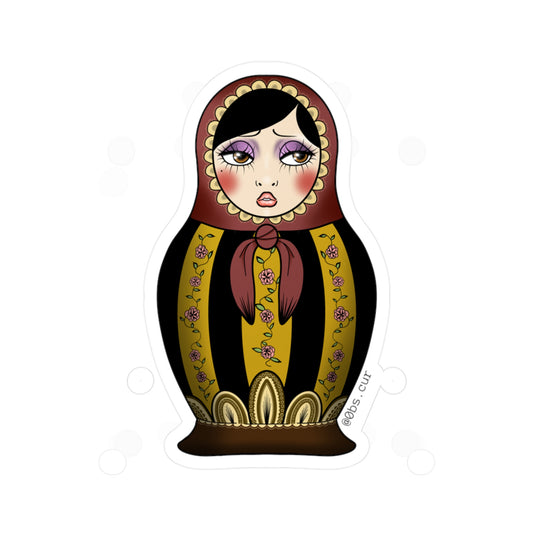 nesting doll sticker