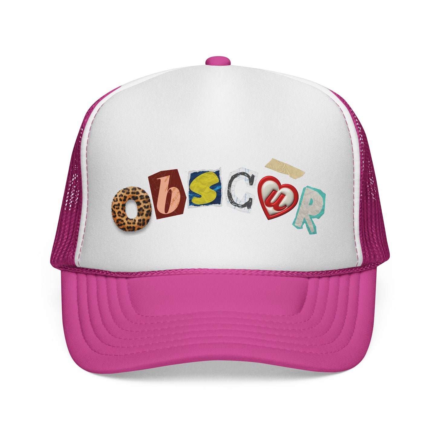 scrapbook trucker hat