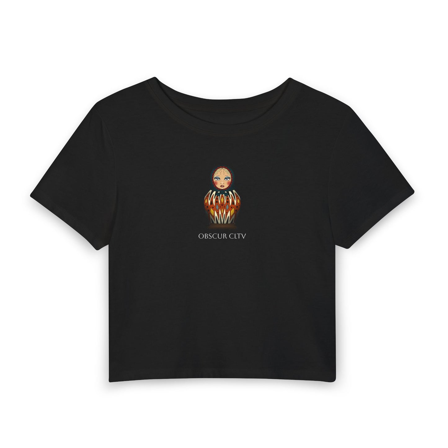 matryoshka doll baby tee